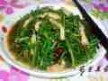 肉炒蕨菜